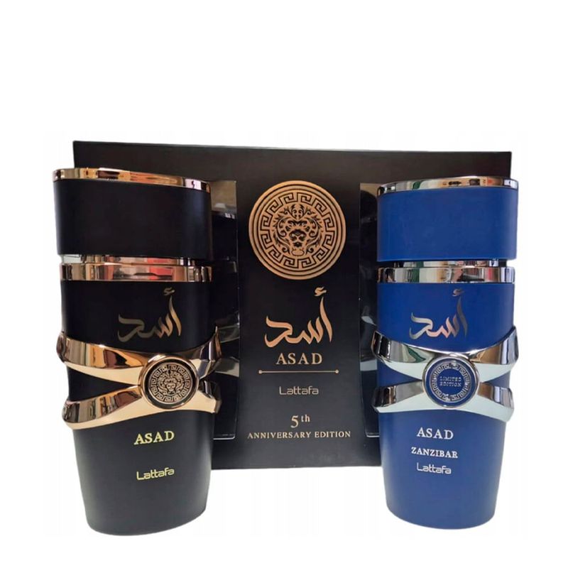 Asad 5 Aniversario ( Asad 100ML + Asad Zanzibar 100ML )