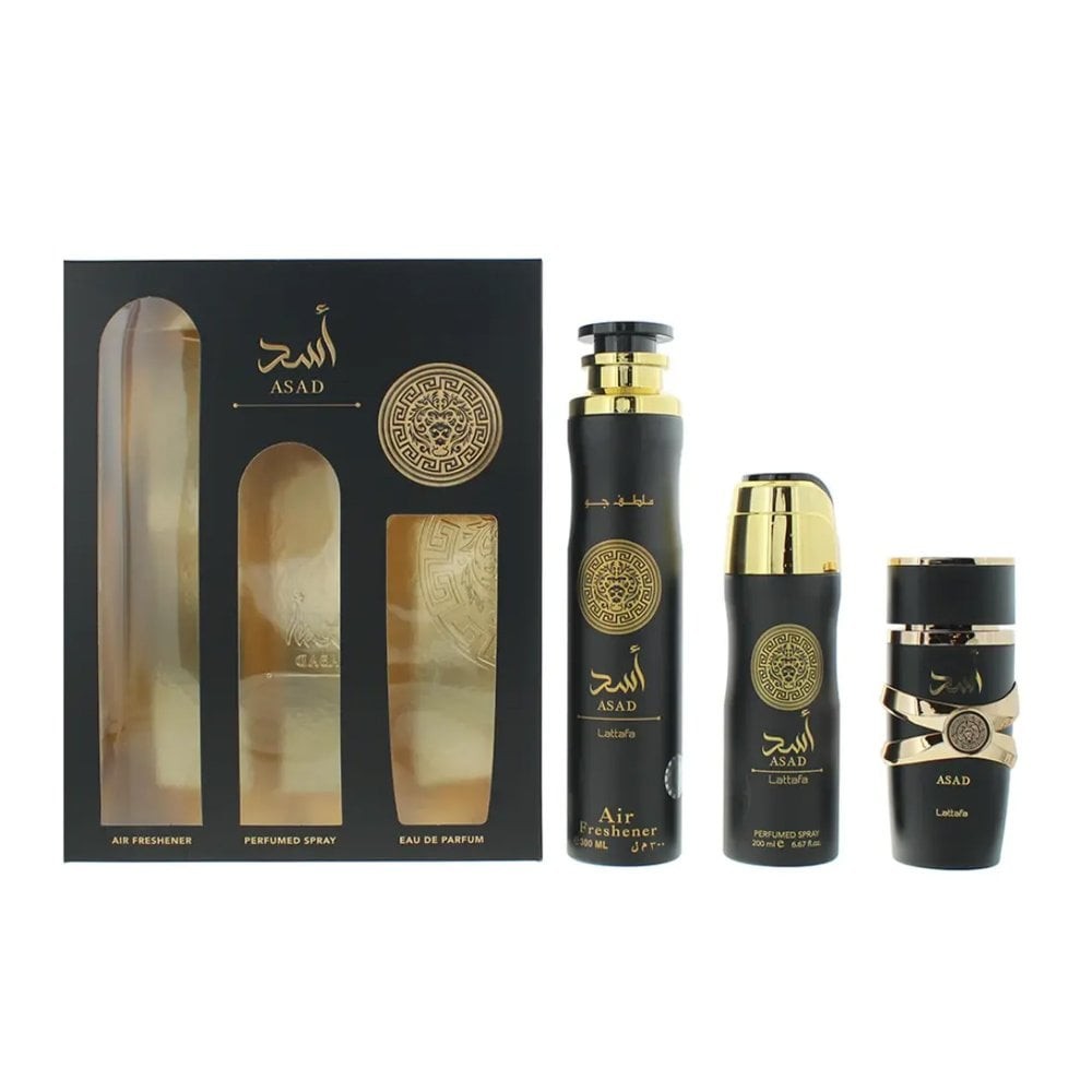 Asad GiftSet (Asad 100Ml + Desodorante Asad + Ambientador Asad)
