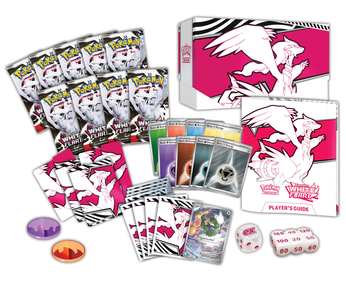 ETB Pokémon White Flare (Inglés 🇬🇧) [Sellada +Protector]