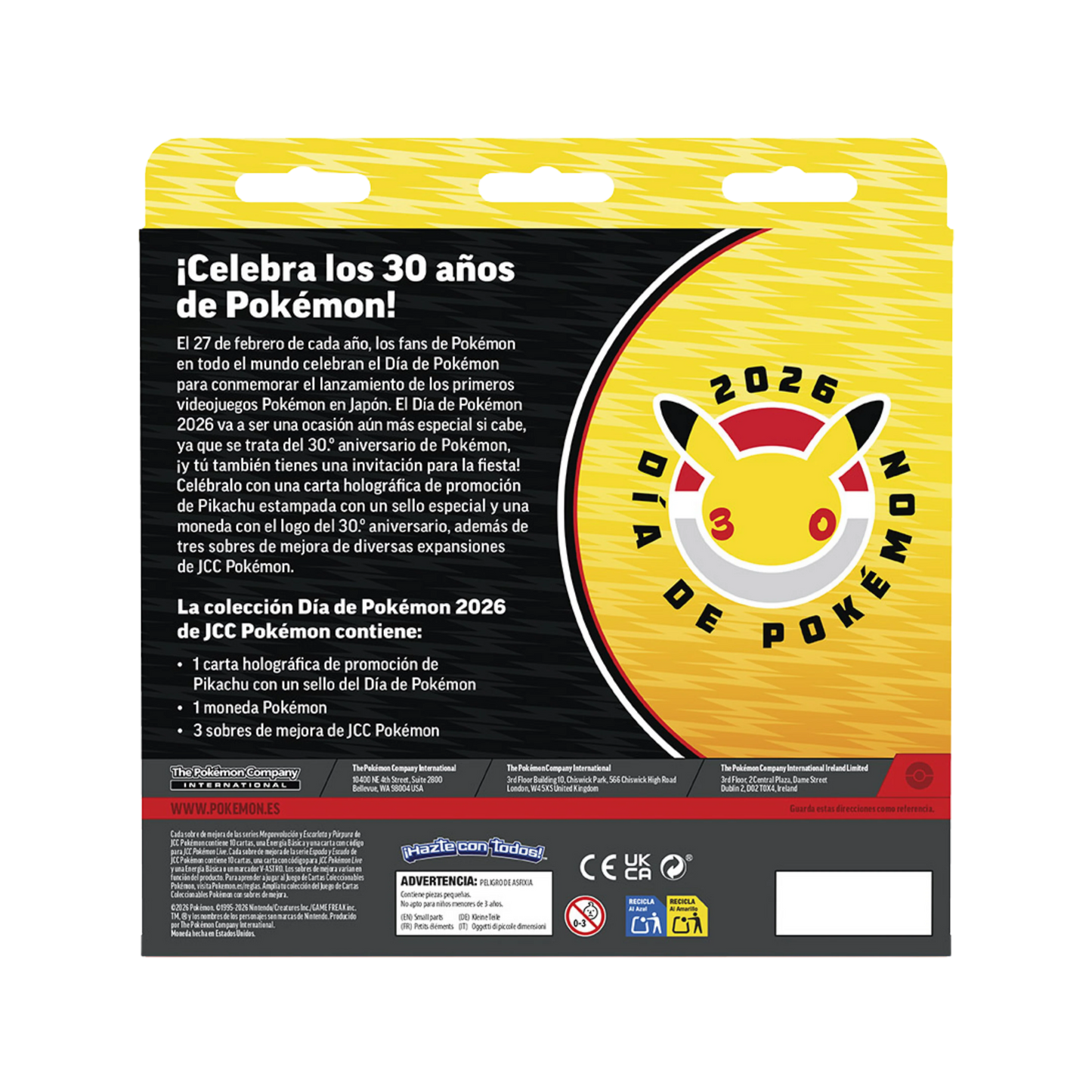 Pokémon Day 2026 Collection Español | Pokémon 30 Aniversario