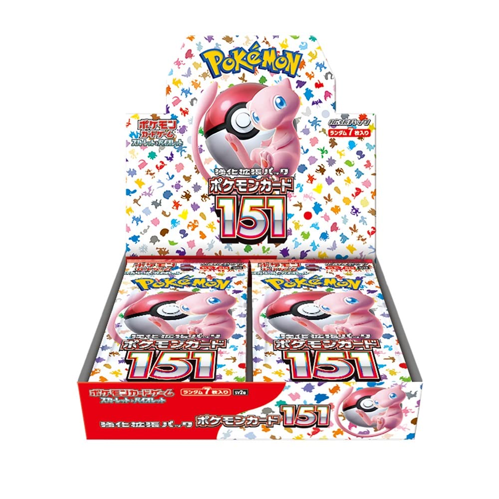 Booster Box pokémon 151 (JP) [Sellado]
