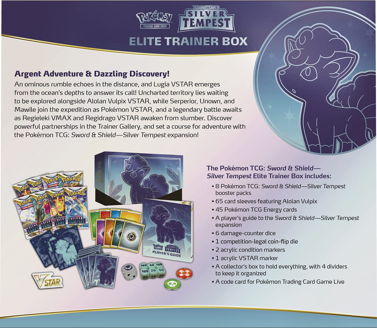 ETB Silver Tempest (inglés 🇬🇧) [Sellada + Protector]