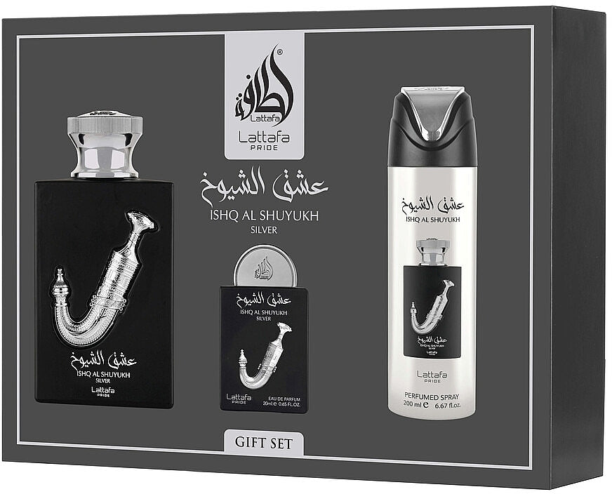 Ishq Al Shuyukh Silver Giftset