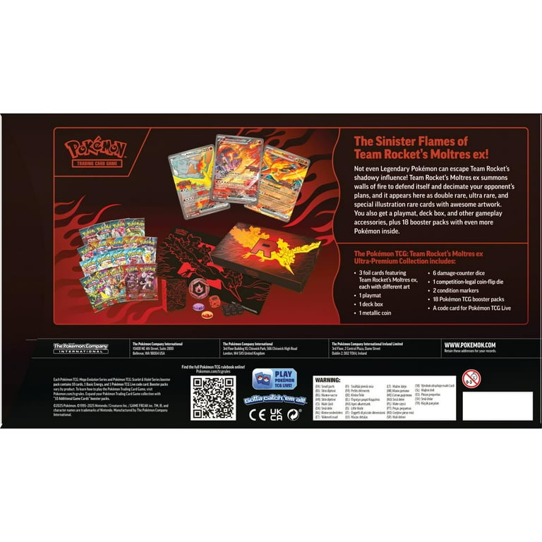 [UPC] Ultra Premium Collection Team Rocket's Moltres (Sellado) Inglés 🇬🇧