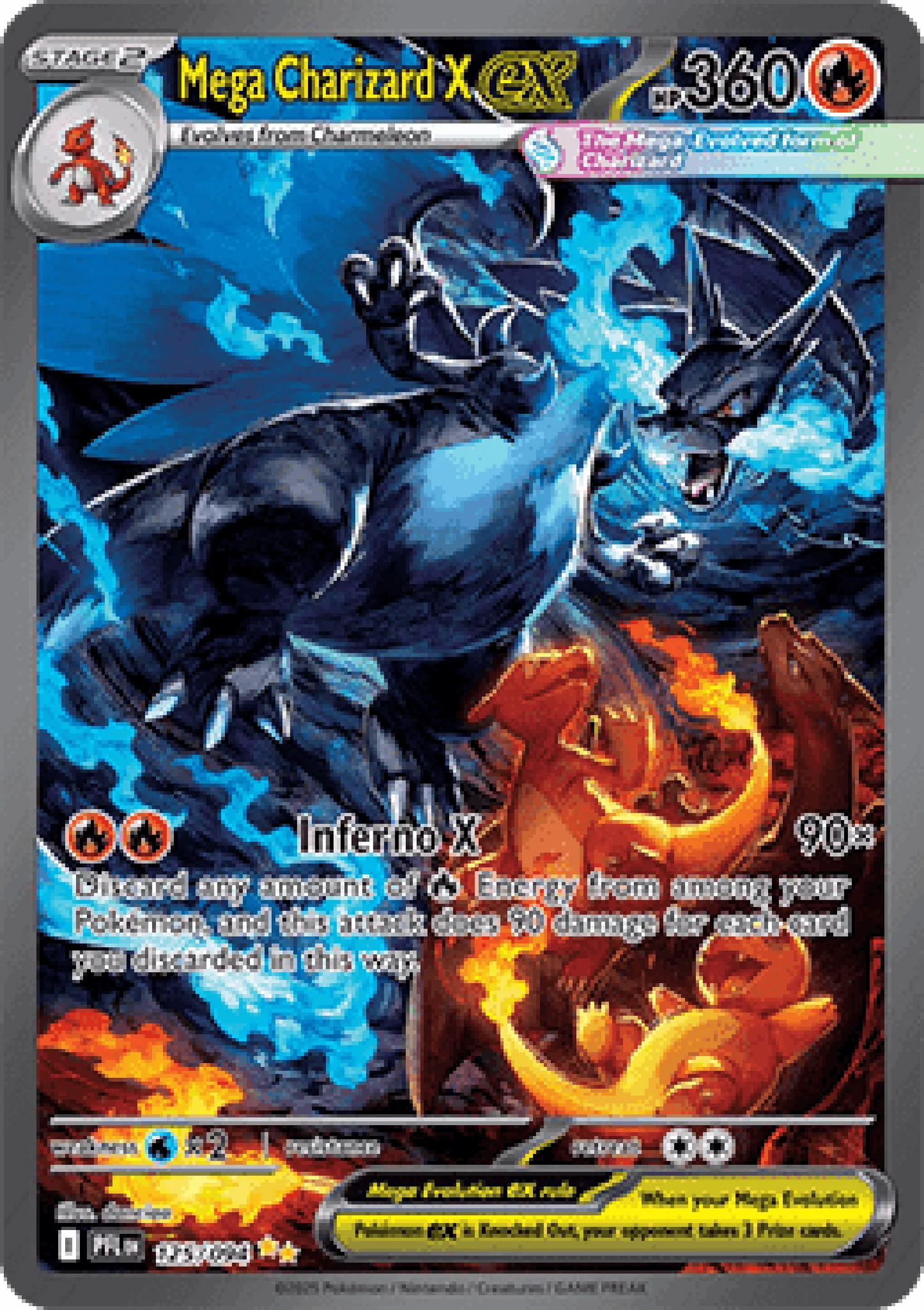 [UPC] Ultra Premium Collection Mega Charizard X ex Inglés 🇬🇧 (Precinto ligeramente dañado)