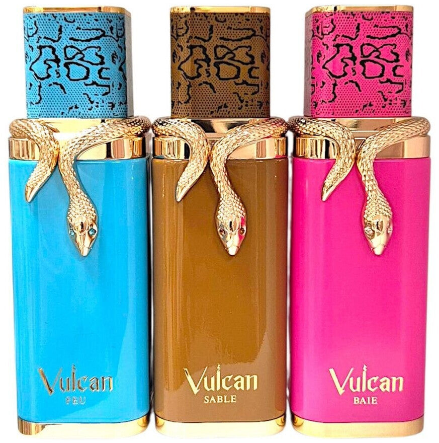 Vulcan Feu, Vulcan Sable, Vulcan Baie [PACK 3×100ML]