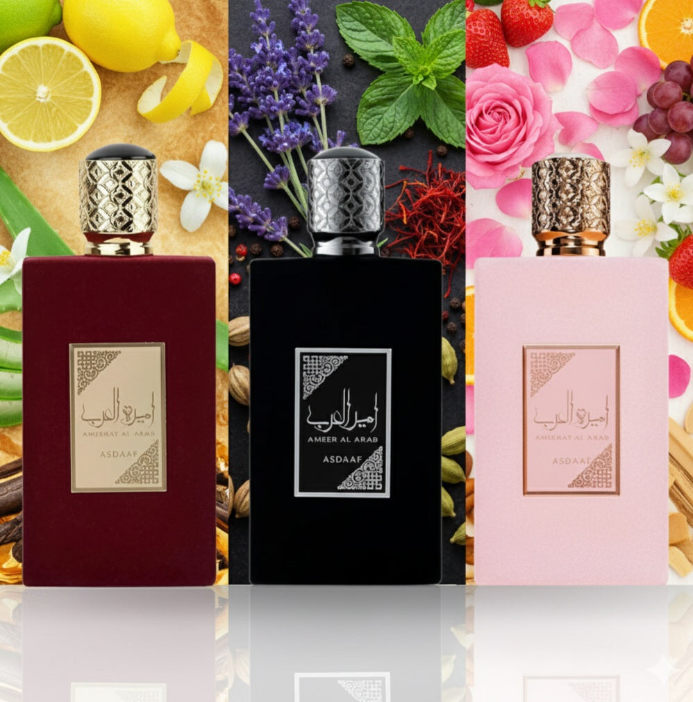 Ameer Al Arab, Ameerat Al Arab y Ameerat Al Arab Prive Rose [Pack 3x100ML]